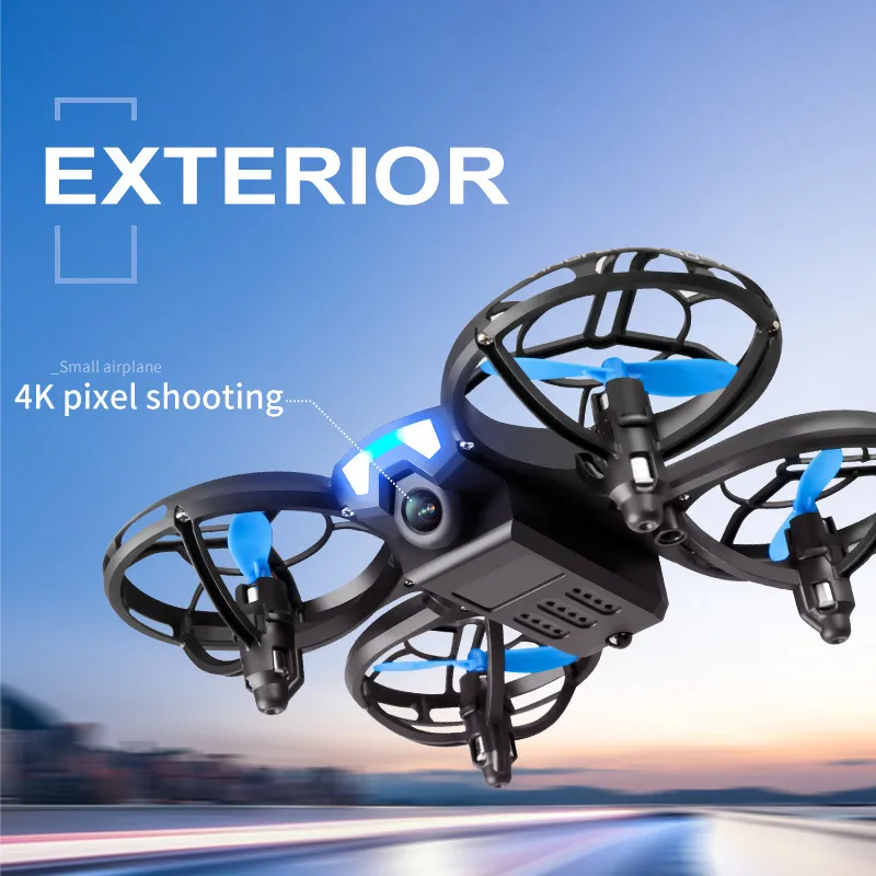 Novo Mini Drone V8 4K Profissi - Rc Helicopter Case avaliação e preço