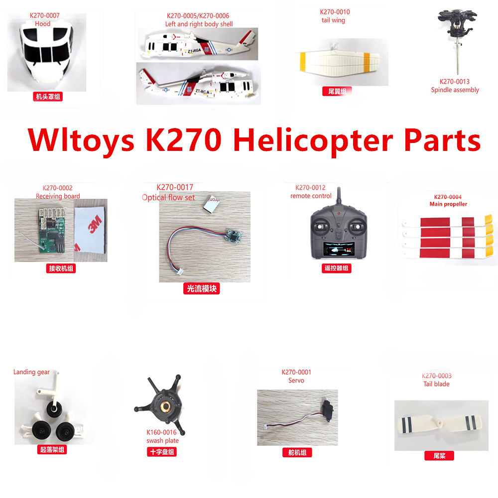 Wltoys xk k270 rc helicóptero  - Rc Helicopter Coaxial avaliação e preço